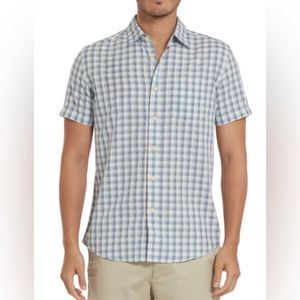 NWY Grayers Short Sleeve Gingham Button Down